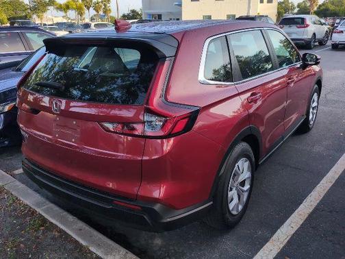 Radiant Red 2024 Honda CR-V LX 2WD