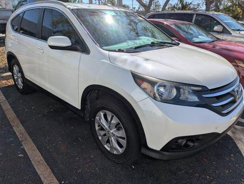 White Diamond Pearl 2014 Honda CR-V EX-L