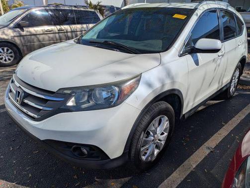 White Diamond Pearl 2014 Honda CR-V EX-L