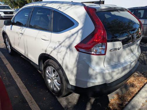 White Diamond Pearl 2014 Honda CR-V EX-L