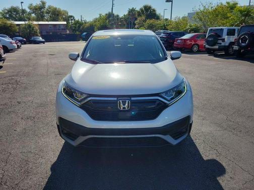 Platinum White Pearl 2021 Honda CR-V 2WD EX-L