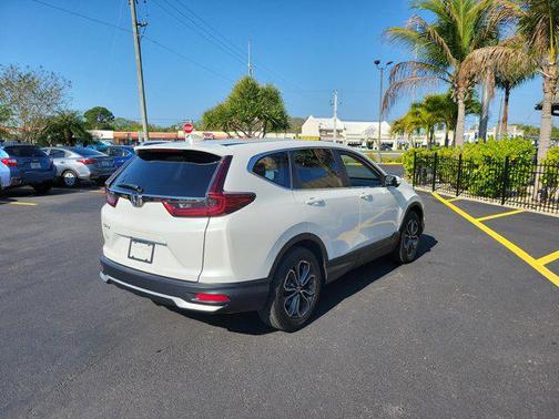 Platinum White Pearl 2021 Honda CR-V 2WD EX-L