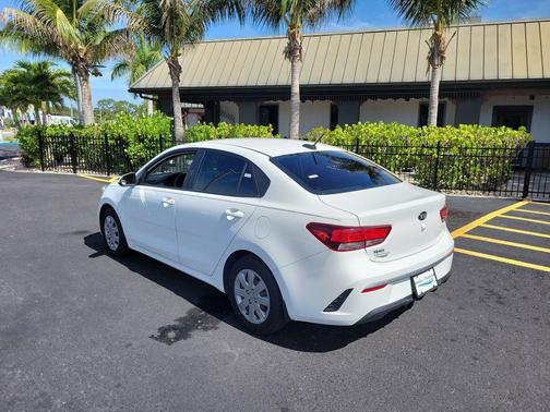 Clear White 2021 Kia Rio LX