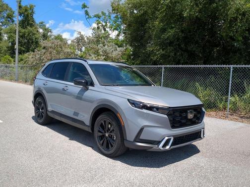Urban Gray Pearl 2026 Honda CR-V Hybrid Sport Touring AWD
