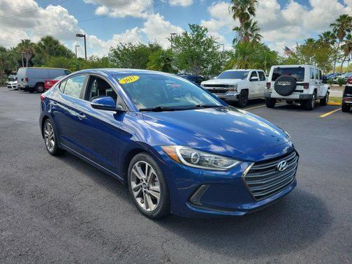 Lakeside Blue 2017 Hyundai ELANTRA Limited