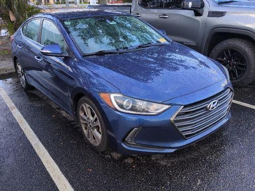 Lakeside Blue 2017 Hyundai ELANTRA Limited