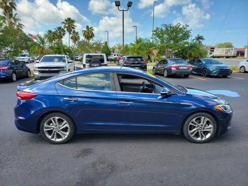 Lakeside Blue 2017 Hyundai ELANTRA Limited