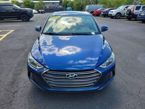Lakeside Blue 2017 Hyundai ELANTRA Limited