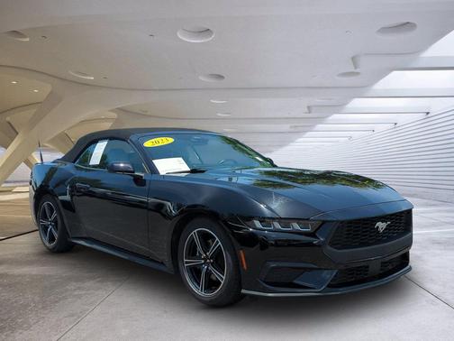 Shadow Black 2024 Ford Mustang EcoBoost Premium