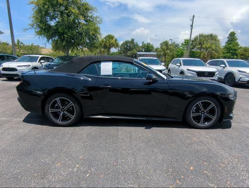 Shadow Black 2024 Ford Mustang EcoBoost Premium