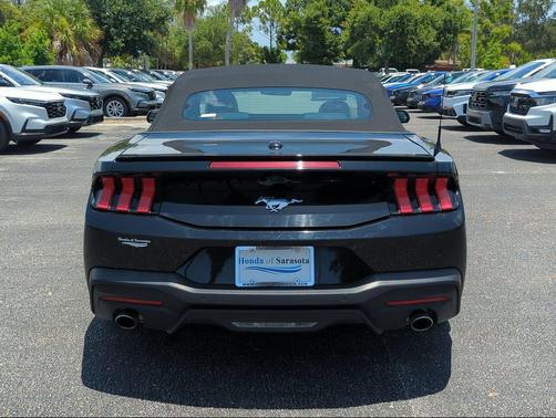 Shadow Black 2024 Ford Mustang EcoBoost Premium