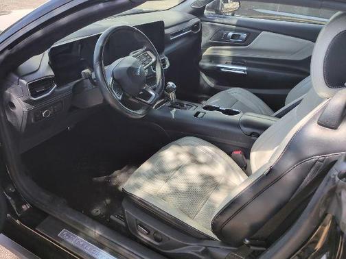 Shadow Black 2024 Ford Mustang EcoBoost Premium