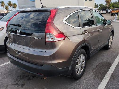 Brown 2012 Honda CR-V EX-L