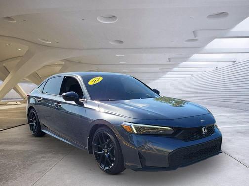 Meteorite Gray Metallic 2026 Honda Civic Sport