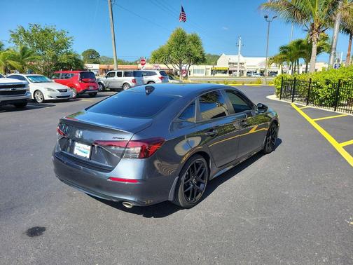 Meteorite Gray Metallic 2026 Honda Civic Sport