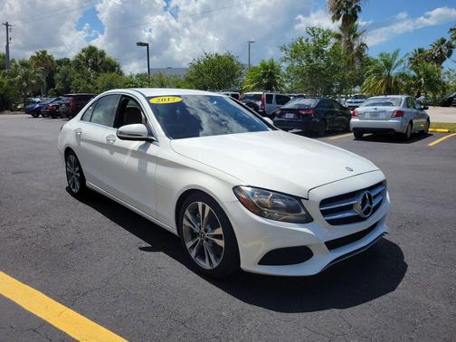 Polar White 2017 Mercedes-Benz C-Class C 300