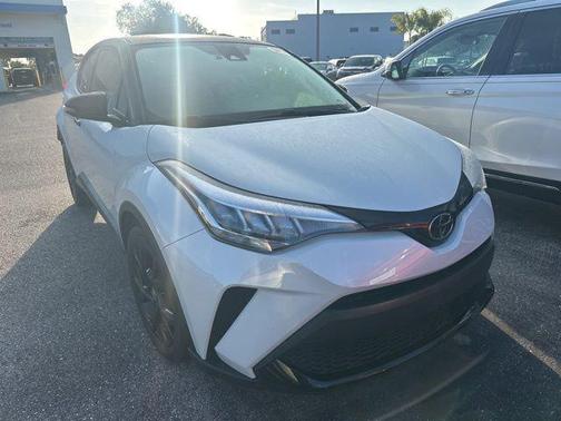 Blizzard Pearl w/Black Roof 2021 Toyota C-HR Nightshade Edition