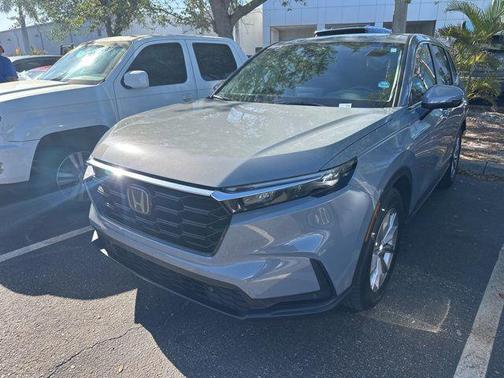 Gray 2024 Honda CR-V EX-L 2WD
