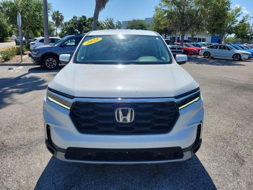 Platinum White Pearl 2025 Honda Pilot EX-L
