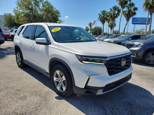 Platinum White Pearl 2025 Honda Pilot EX-L