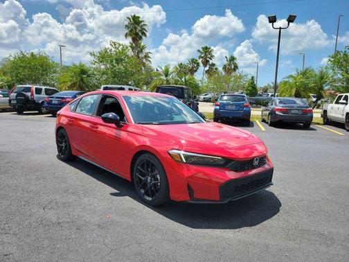 Rallye Red 2026 Honda Civic Sport