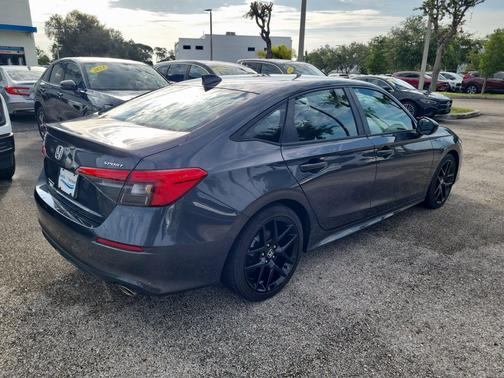 Sonic Gray Pearl 2024 Honda Civic Sport