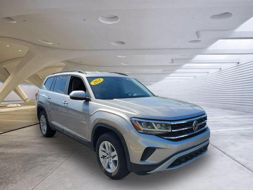 Silver Metallic 2021 Volkswagen Atlas 2.0T S