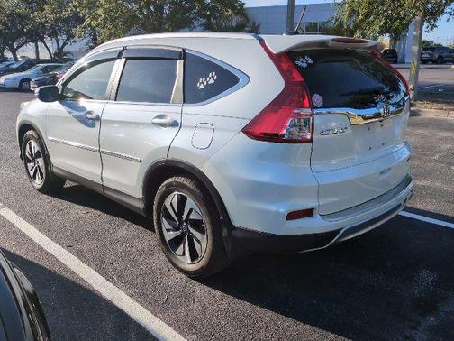 White Diamond Pearl 2016 Honda CR-V Touring