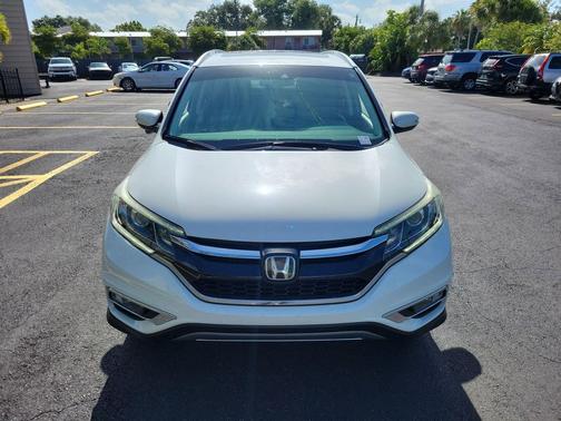 White Diamond Pearl 2016 Honda CR-V Touring