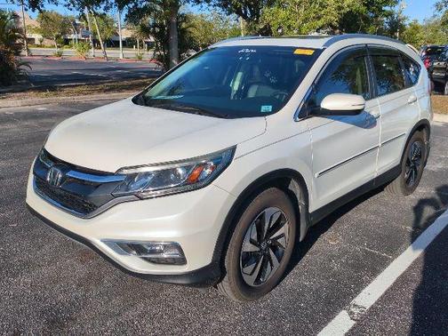 White Diamond Pearl 2016 Honda CR-V Touring
