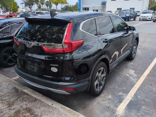 Crystal Black Pearl 2018 Honda CR-V EX