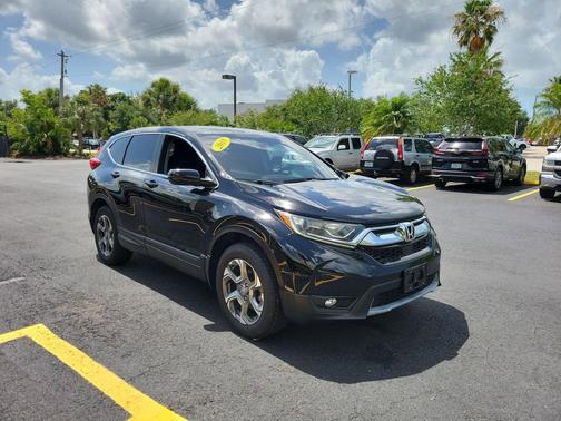 Crystal Black Pearl 2018 Honda CR-V EX