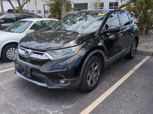 Crystal Black Pearl 2018 Honda CR-V EX