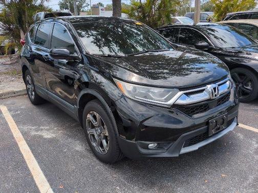 Crystal Black Pearl 2018 Honda CR-V EX