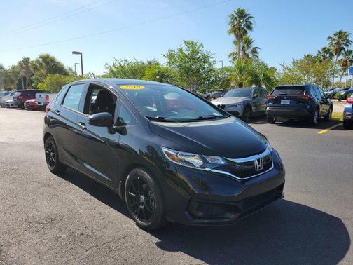 Crystal Black Pearl 2019 Honda Fit LX