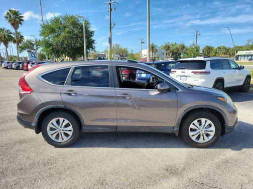 White Diamond Pearl 2013 Honda CR-V EX