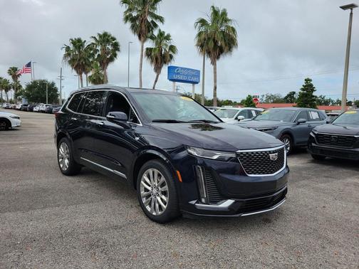 Dark Moon Blue Metallic 2021 Cadillac XT6 Premium Luxury FWD