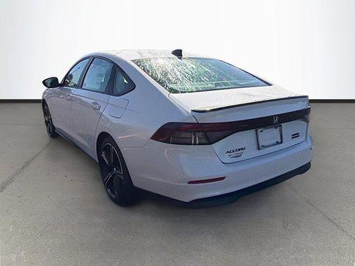 Platinum White 2026 Honda Accord Hybrid Sport