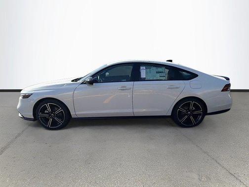 Platinum White 2026 Honda Accord Hybrid Sport