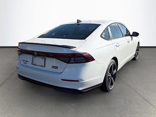 Platinum White 2026 Honda Accord Hybrid Sport