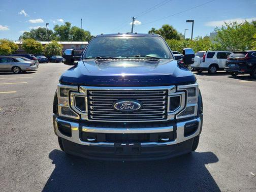 Antimatter Blue Metallic 2022 Ford F-450 King Ranch
