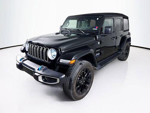 Black Clearcoat 2024 Jeep Wrangler 4xe Sahara