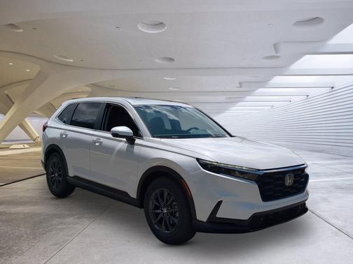 Platinum White Pearl 2026 Honda CR-V EX-L 2WD