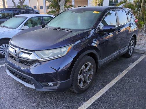 Obsidian Blue Pearl 2017 Honda CR-V EX
