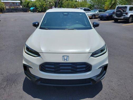 Yellow 2023 Honda HR-V 2WD Sport
