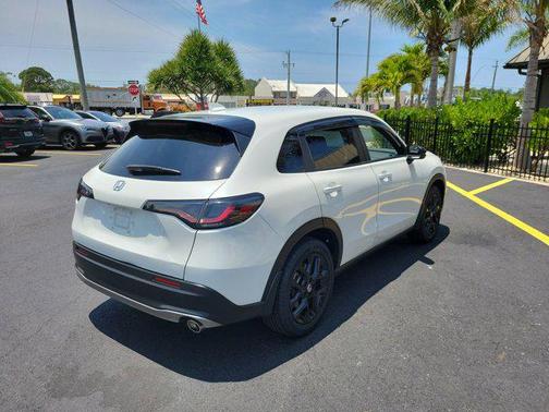 Yellow 2023 Honda HR-V 2WD Sport