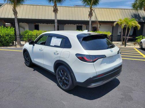Yellow 2023 Honda HR-V 2WD Sport