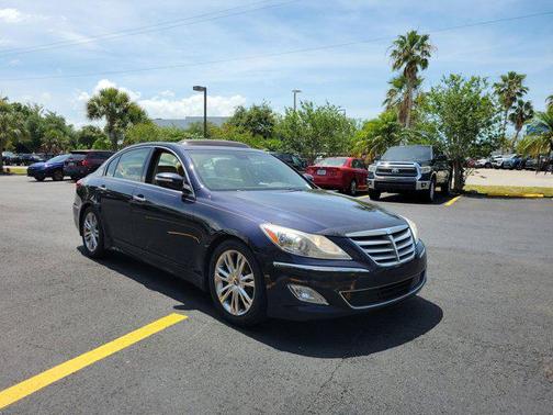Twilight Blue Pearl 2012 Hyundai Genesis 3.8