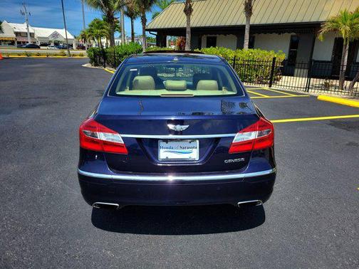 Twilight Blue Pearl 2012 Hyundai Genesis 3.8