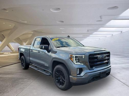 Satin Steel Metallic 2021 GMC Sierra 1500 Elevation